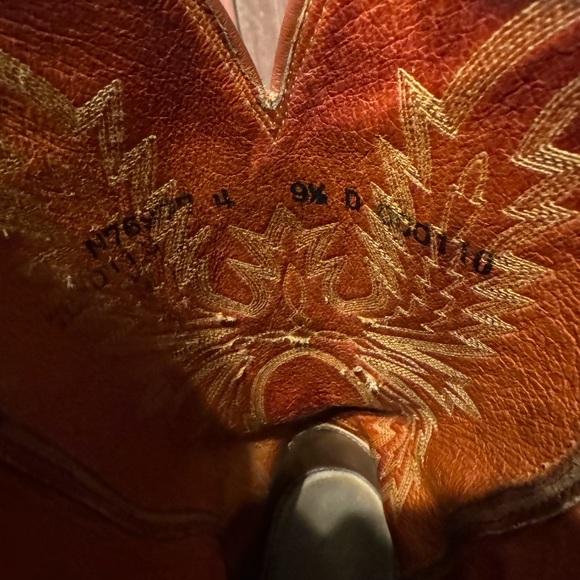 Lucchese Randall Boots Mens size 9.5 D EUC - Picture 10 of 10